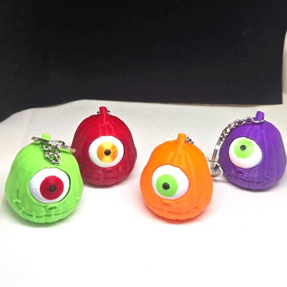 Halloween Monster Keychains